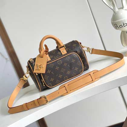 LV Keepall 25手袋，線繩拉鏈便捷