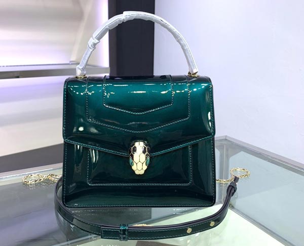 寶格麗專賣店款原單品質進口高等漆皮女包