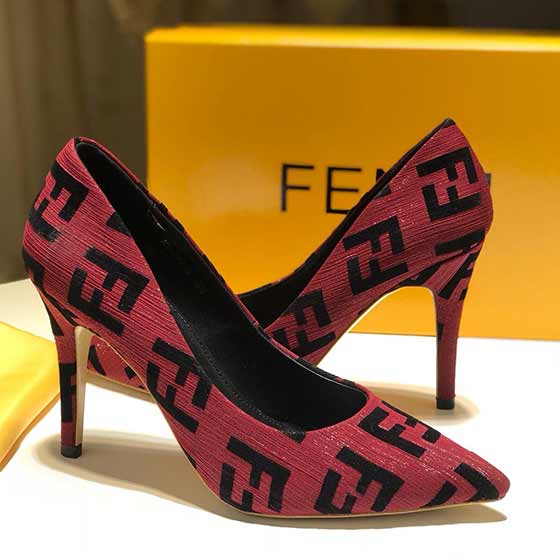 國際品牌芬迪FENDI專柜同款女士新時尚單鞋