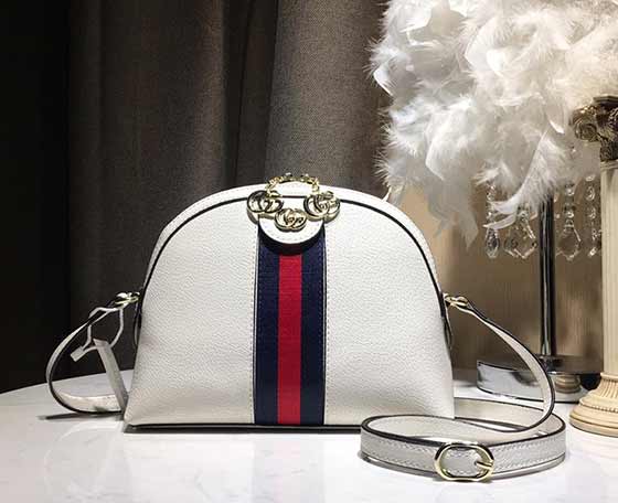 古奇專賣店新GG Supreme Ophidia系列貝殼包