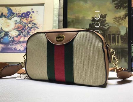gucci古奇Ophidia長方形造型做舊效果肩背包 相機包5