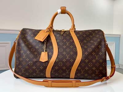 男裝藝術總監Virgil Abloh以新穎的定制概念KEEPALL 50 旅行袋M44474