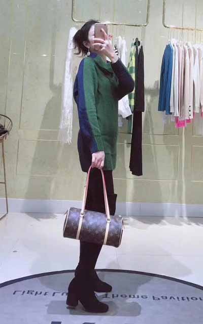 LV經(jīng)典Monogram 帆布PAPILLON 迷