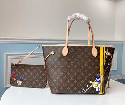 及具傳奇色彩NEVERFULL 中號手袋M40995特洛伊