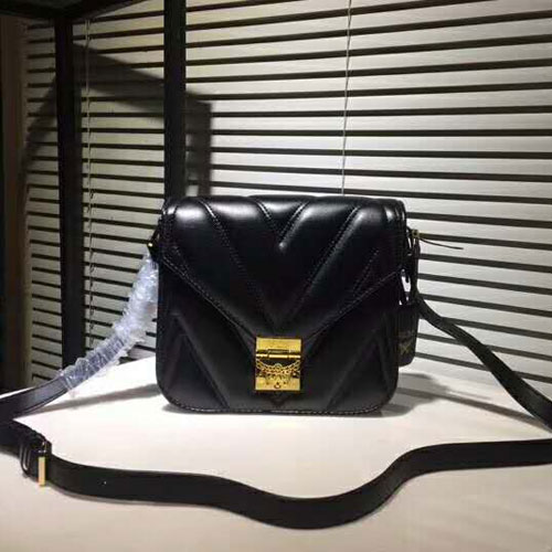 MCM Visetos經典印花系列Patricia復古馬鞍包