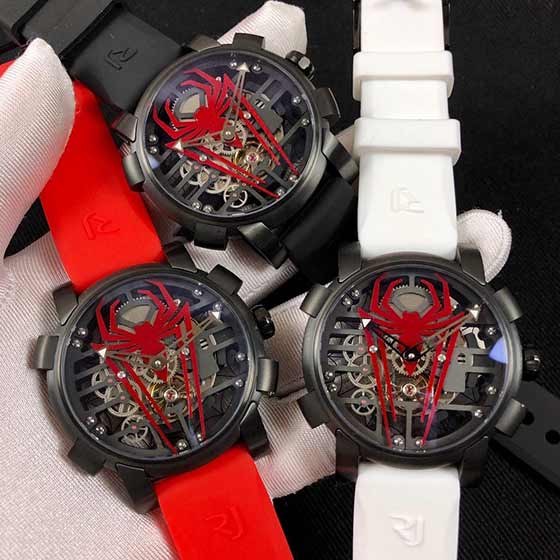 獨立制表品牌羅曼&middot;杰羅姆全鏤空skylab Batman太空實驗室蝙蝠俠手表