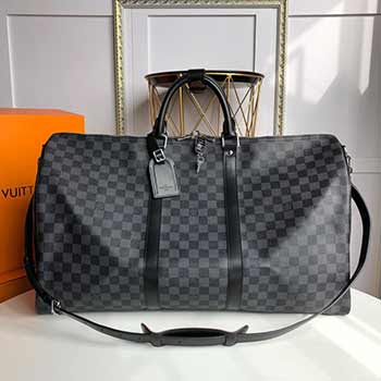 LV M41413（41356）經典KEEPALL 55 旅行袋