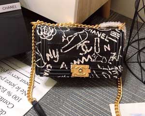 2019早秋新款印花元素Leboy女包