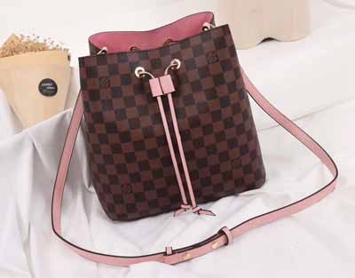 LV新潮經典老花Neonoe水桶包 適合什么人背 M44022 