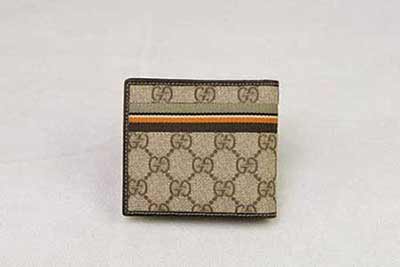 經典錢包112664 1000 gucci啡色帆布錢包