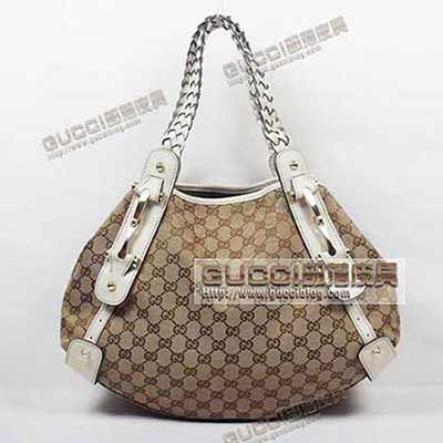 休閑時(shí)尚女包 帆布配牛皮包包 單肩包 137621杏白