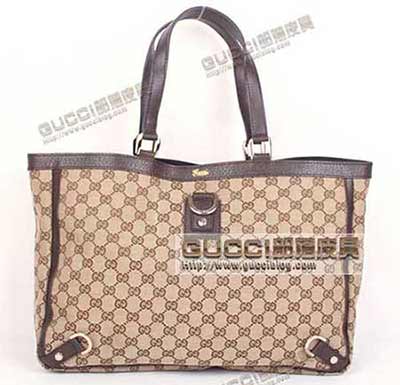 gucci女包 古奇女包真品品質單肩包 帆布包 141472啡
