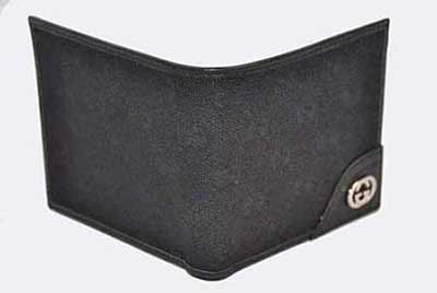 全皮時尚男士短夾181674黑