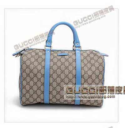 古奇女包193603 gucci熱消藍(lán)色joy波士頓包