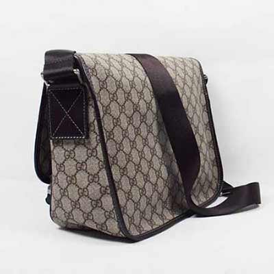 古奇男包201732 新經典款GG花紋男士斜背包