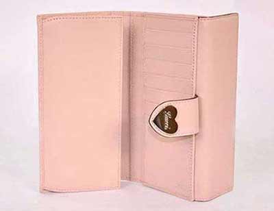 女士中長(zhǎng)款牛皮錢夾203550杏