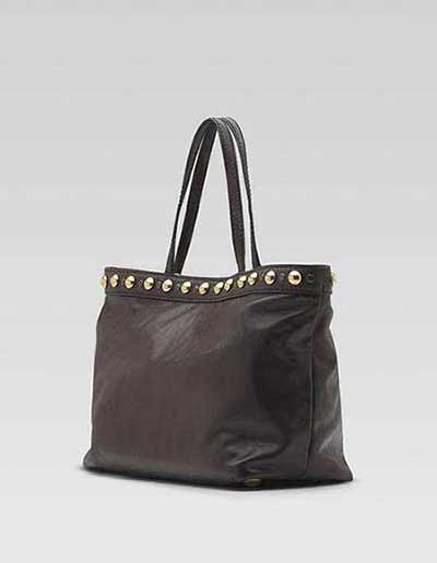 gucci單肩包女包207291黑色全皮包