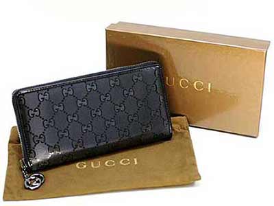 古奇防水料中長款真皮錢包/皮夾212110