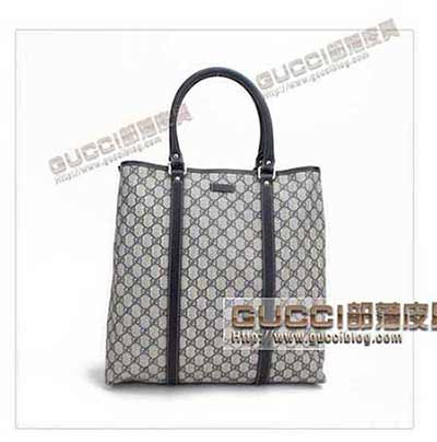 gucci新款藍(lán)色老花單肩包223668 古奇尚時(shí)髦女包 購物包