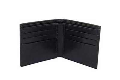 古奇女士黑色錢夾 古琦帆布配內里真皮錢包225826 AF41N 1000