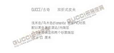 gucci錢包帆布配牛皮 男士短款雙折式皮夾225826