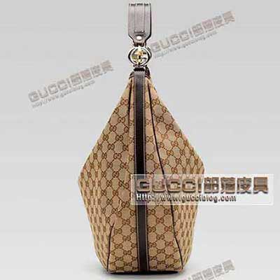 gucci女包 經典雙G圖案帆布女包 古奇圓底包232945