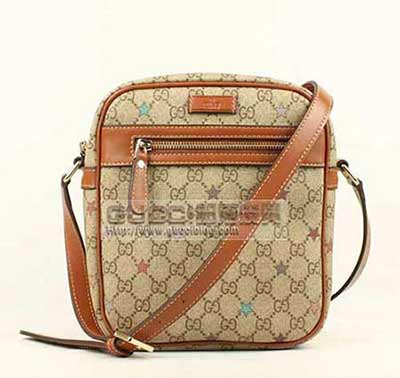 2013春夏季gucci新款休閑韓版男包 PVC防水包 斜跨包233268多彩星PVC