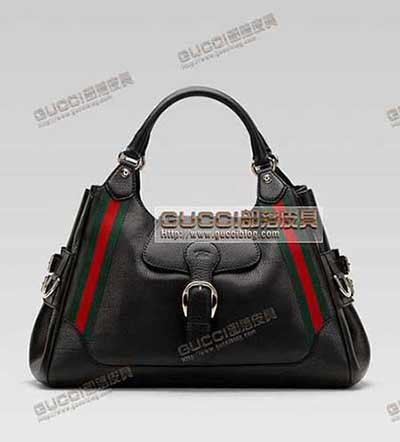 古琦女包247599黑 古琦時尚休閑包 古琦全皮單肩包