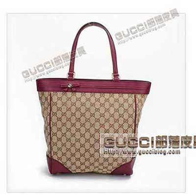  mayfair 中號購物袋257062 帆布配皮女包