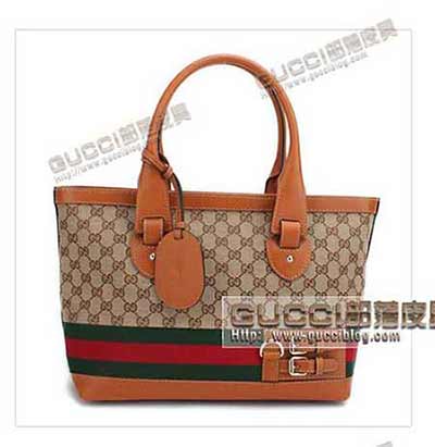 古琦 heritage 中號(hào)購(gòu)物袋257085 高等女士單肩包