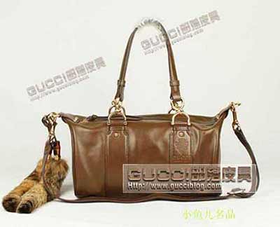 女士包包 真皮女包269928棕 休閑包 單肩包手提包 時尚斜挎包