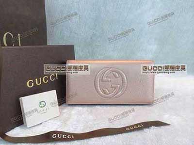 新品復古風長款錢包包 酷奇女式個性錢夾 手拿錢包韓版錢包 282414金粉