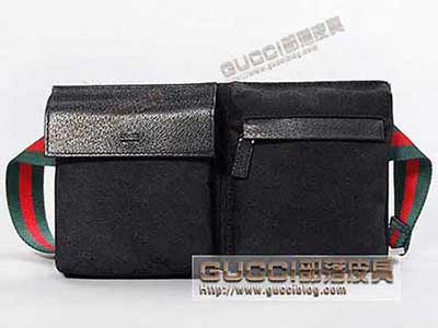 古奇男包28566黑 休閑帆布時(shí)尚男包 單肩斜挎包