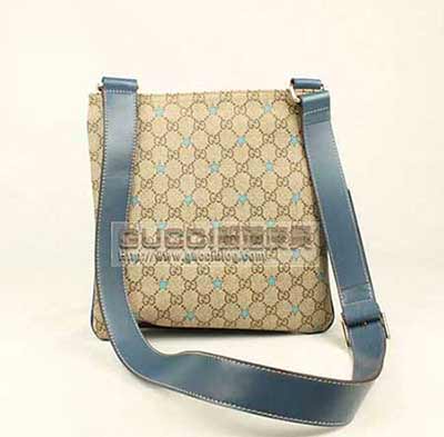 經典新款包 庫奇通用款男女包 單肩斜挎男包295257藍星PVC