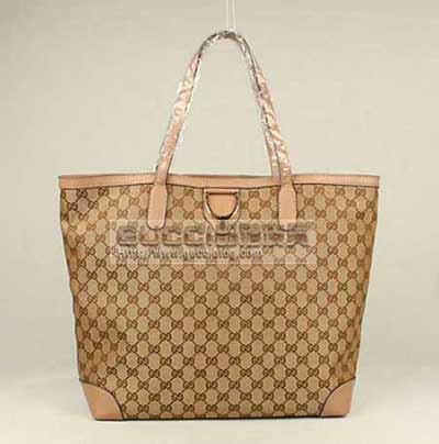 新款雙G百搭女包 時尚休閑帆布包 單肩手提包305585灰粉