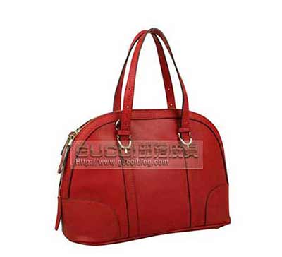 新款女包歐美英倫復古單肩斜跨手提包貝殼定型包309617大紅全皮