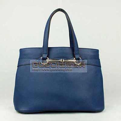 庫奇新款時尚真皮女包/單肩手提斜挎包319795寶藍