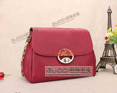 真品代買(mǎi) 雙G圖案購(gòu)物袋真皮 手提單肩女包 336781紅色