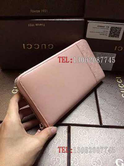 品牌精品女式時尚全皮長款錢包卡包 手拿包 338598粉