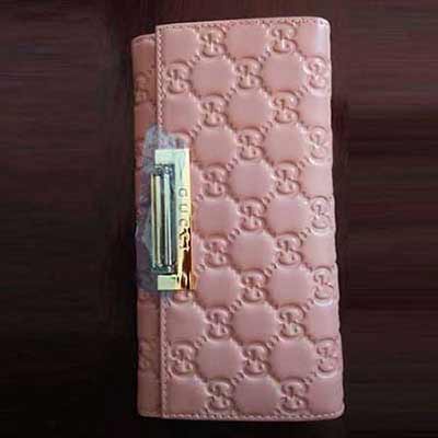 gucci新款錢包8039 全皮壓花長(zhǎng)夾