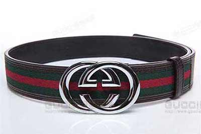 gucci男士真皮新款時尚經典潮男款雙G扣褲帶G139