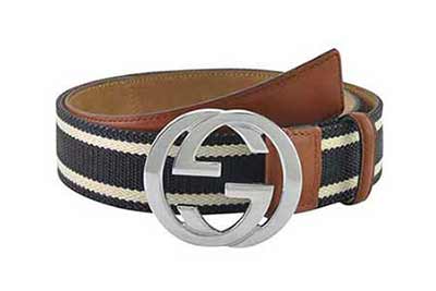 古奇男士皮帶 真皮頭層牛皮 平滑扣腰帶G164