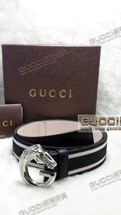 古奇男士皮帶 真皮平滑扣牛皮腰帶G4103