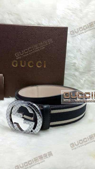 古奇經(jīng)典皮帶 gucci男女士通用款牛皮真皮腰帶G4107