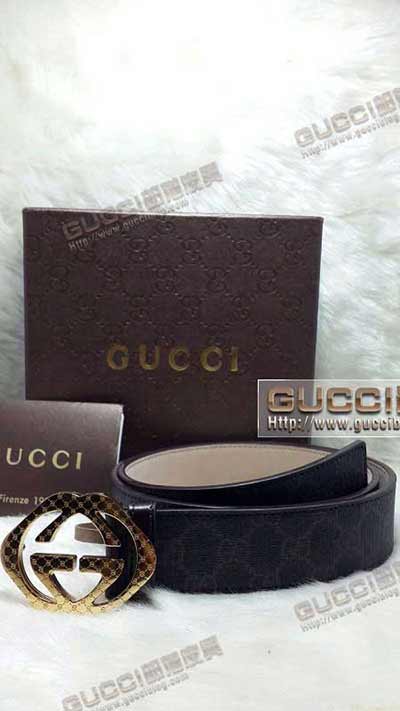 gucci皮帶 古奇男女士真皮褲帶G4110