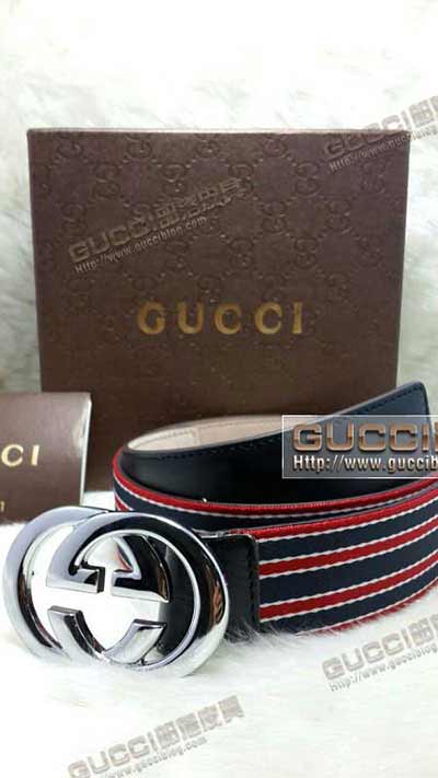 古奇時尚百搭男女通用雙G扣字母牛皮腰帶G4142