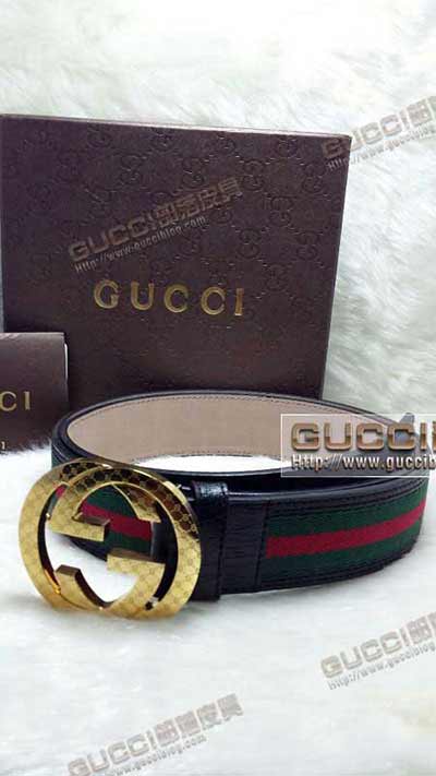 gucci真品代買 男女士通用休閑腰帶 G416