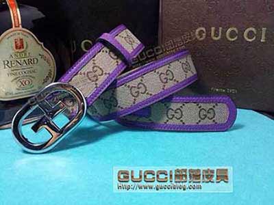 真品 酷奇真皮女 商務休閑 頭層牛皮 平滑G扣皮帶G425 11