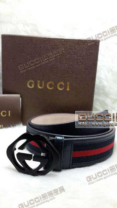 古奇時尚休閑百搭潮流男女士通用情侶款腰帶G430