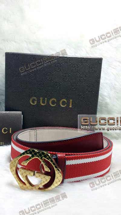 真品代買gucci腰帶 男士皮帶 男女通用款G499